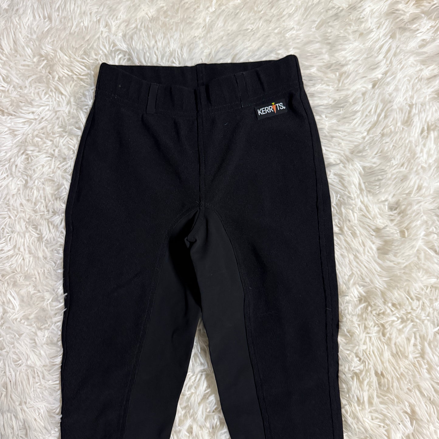 Child’s Medium Black Kerrits Full Seat Horseback Riding Tights