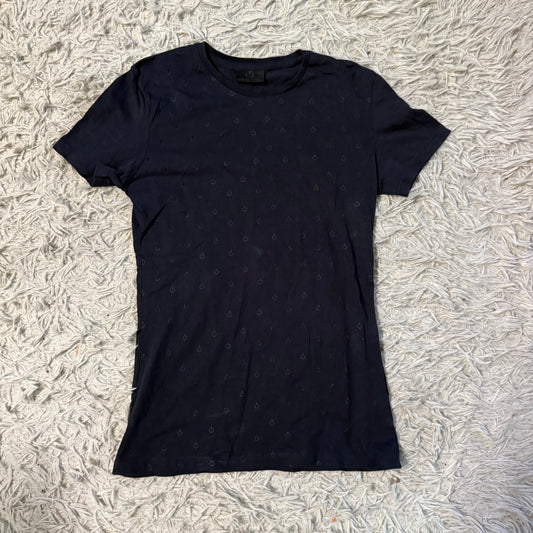 Women’s Small Navy Cavalleria Toscana Short Sleeve Horseback Riding T-Shirt