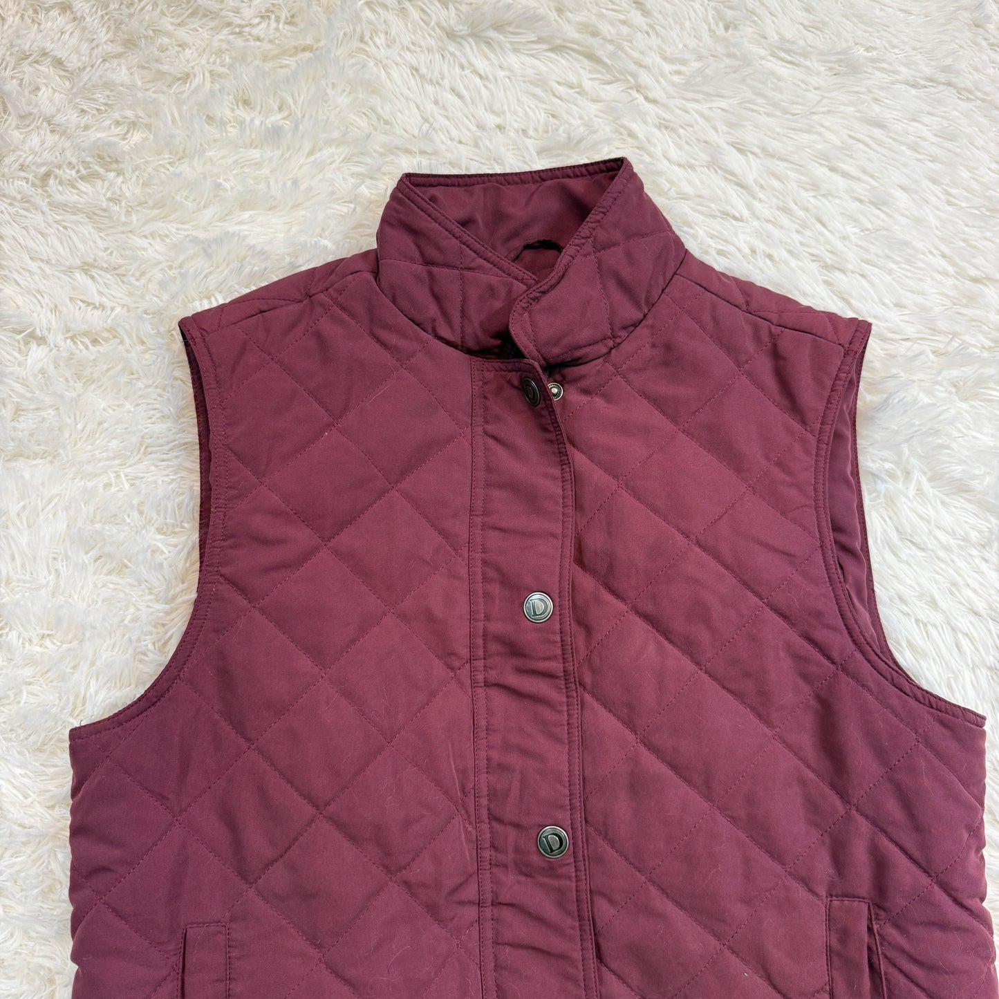 Women’s Large Burgundy Dover Horseback Riding Vest