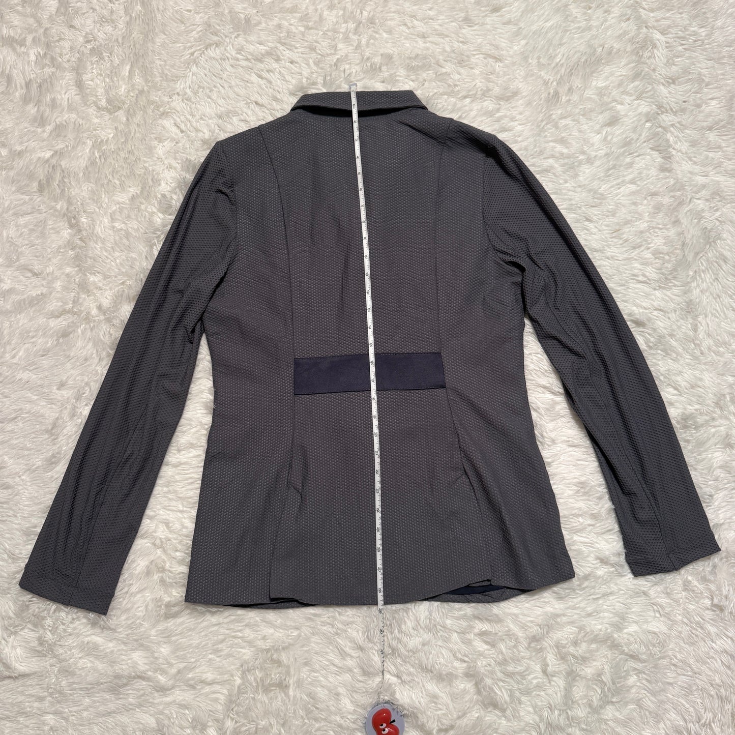 Women’s Size 34 Grey Free Ride Equestrian Mesh Horseback Riding Show Coat