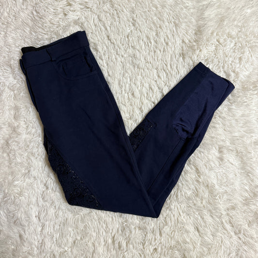 Women’s Size 28R Navy Smartpak Full Seat Horseback Riding Breeches