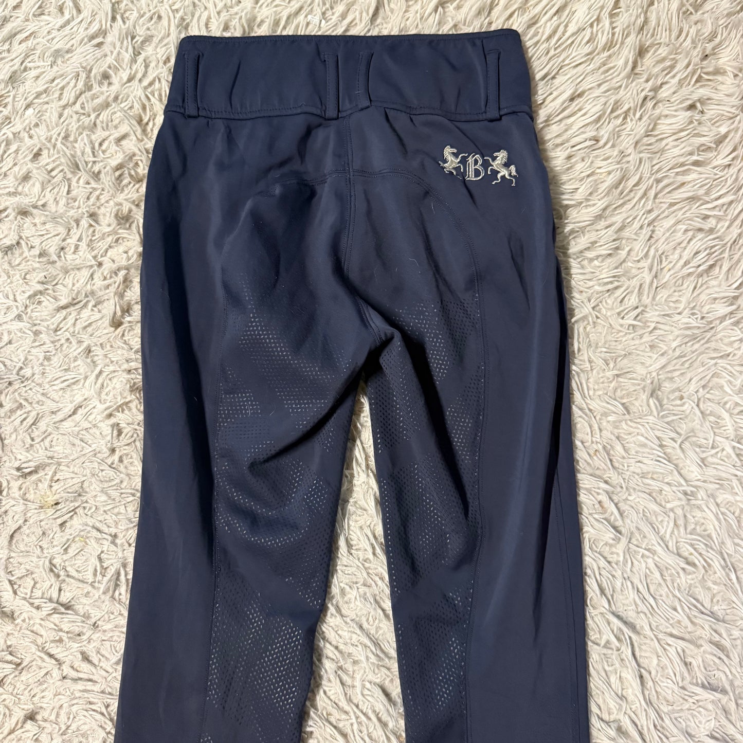 Women’s Size 26R Navy B Vertigo Full Seat Horseback Riding Breeches