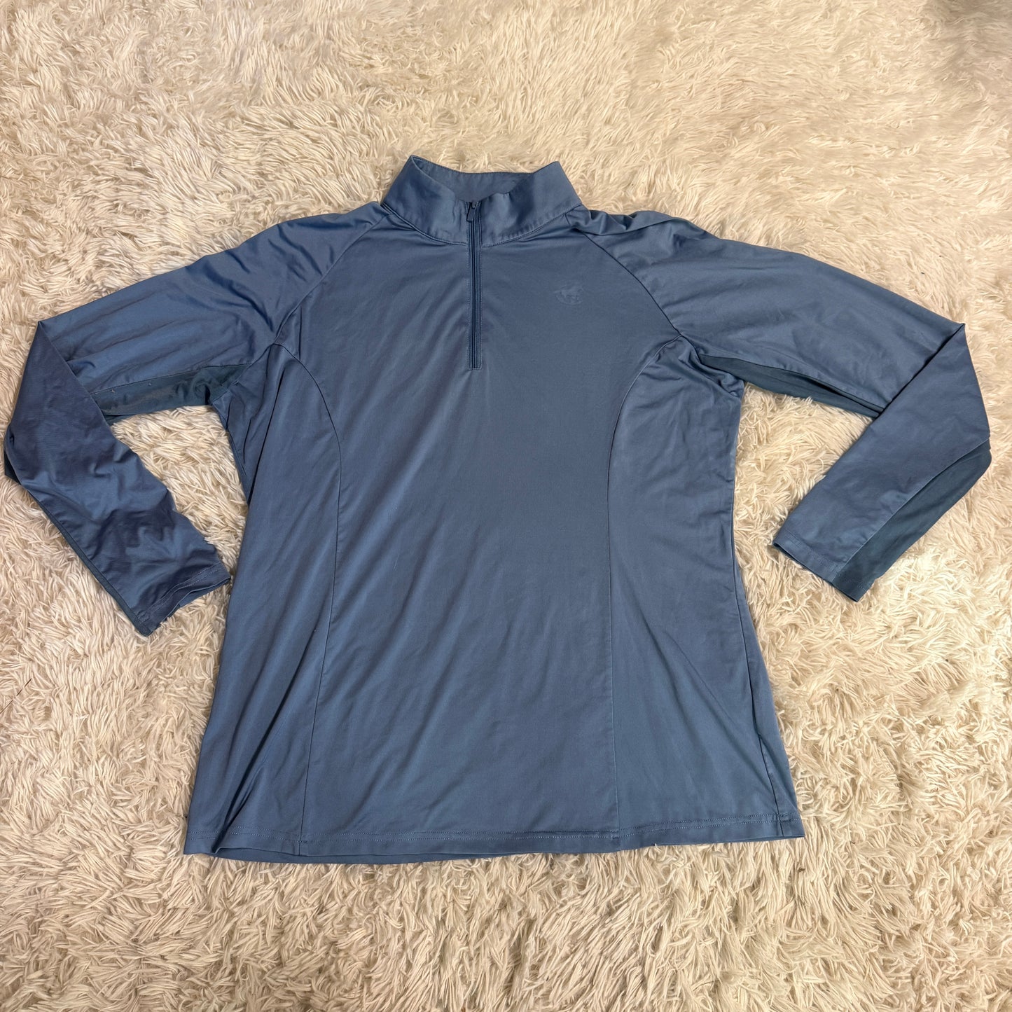 Women’s XL Blue Smartpak Piper Long Sleeve Horseback Riding Sunshirt