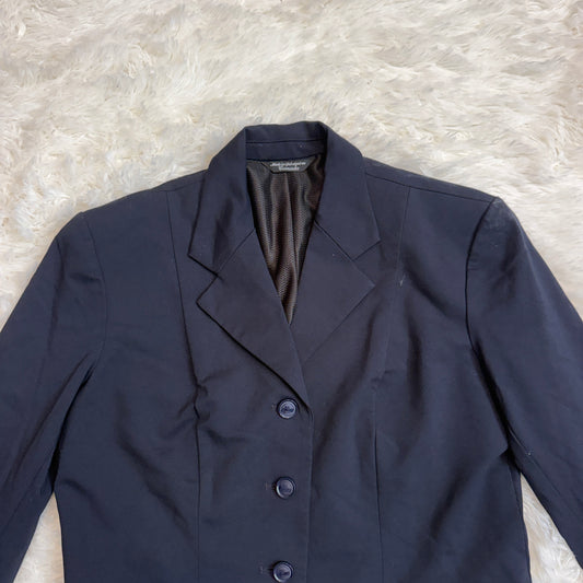 Women’s Size 16R Navy Grand Prix Horseback Riding Show Coat