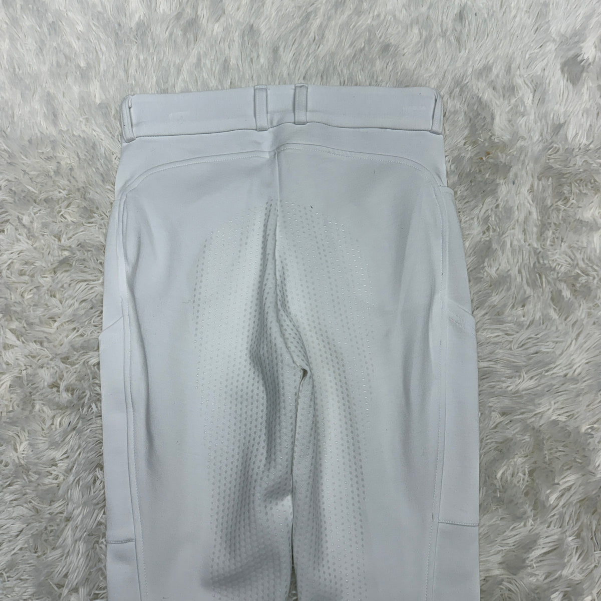 Women’s Size 24R White Smartpak Full Seat Horseback Riding Breeches