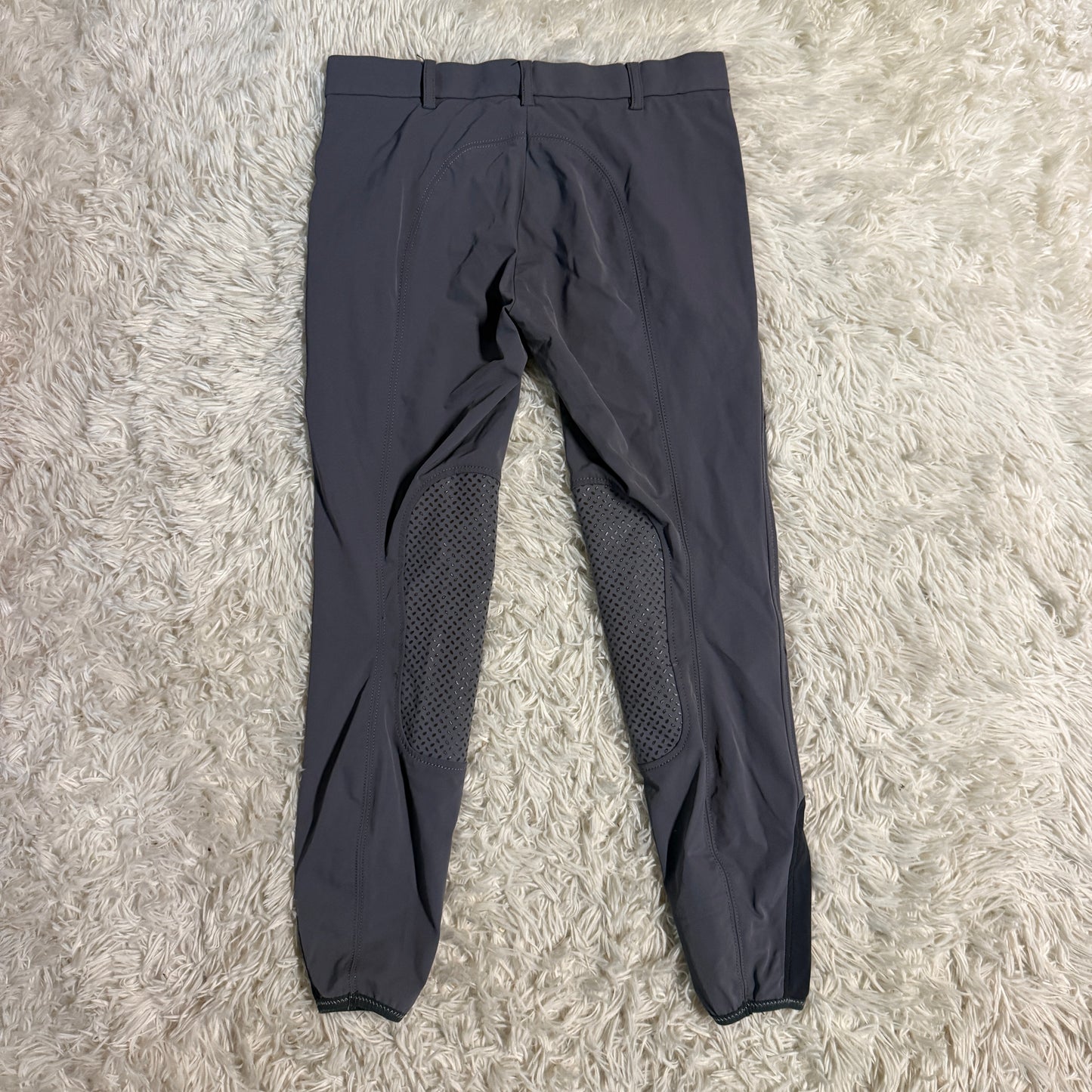 Women’s Size 22R Grey Pikeur Knee Patch Horseback Riding Breeches