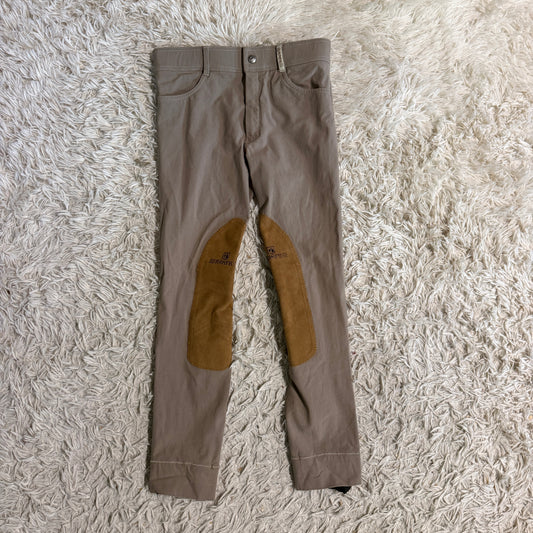 Child’s Size 14R Tan Romfh Knee Patch Horseback Riding Jodphurs