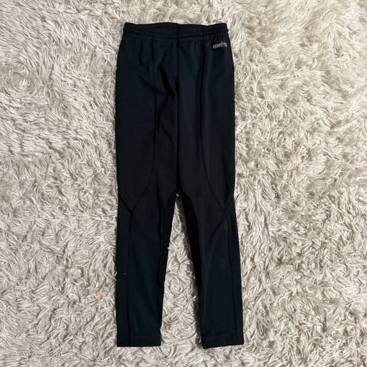 Child’s S Black Kerrits Knee Patch Horseback Riding Tights Breeches