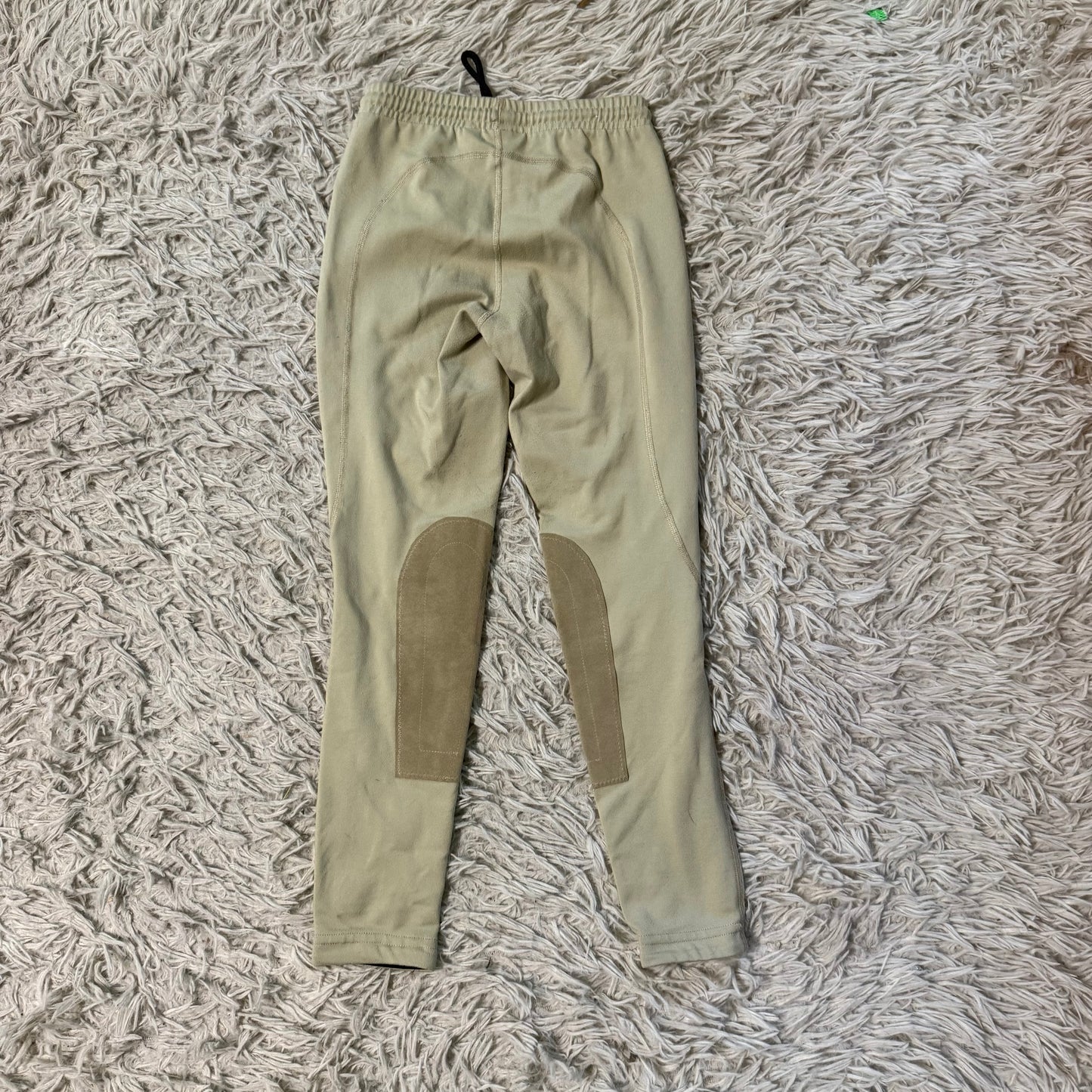 Girl’s Small Tan Kerrits Knee Patch Horseback Riding Tights