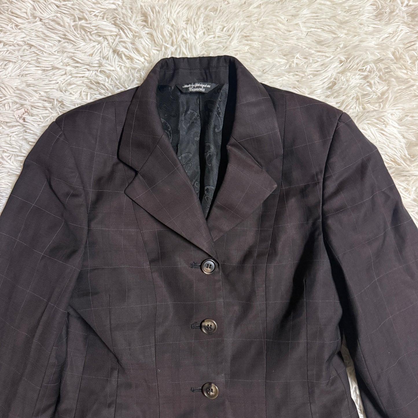 Women’s Size 8R Brown Grand Prix Horseback Riding Show Coat