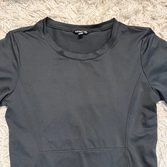 Women’s Small Black Kerrits Short Sleeve Horseback Riding Sunshirt