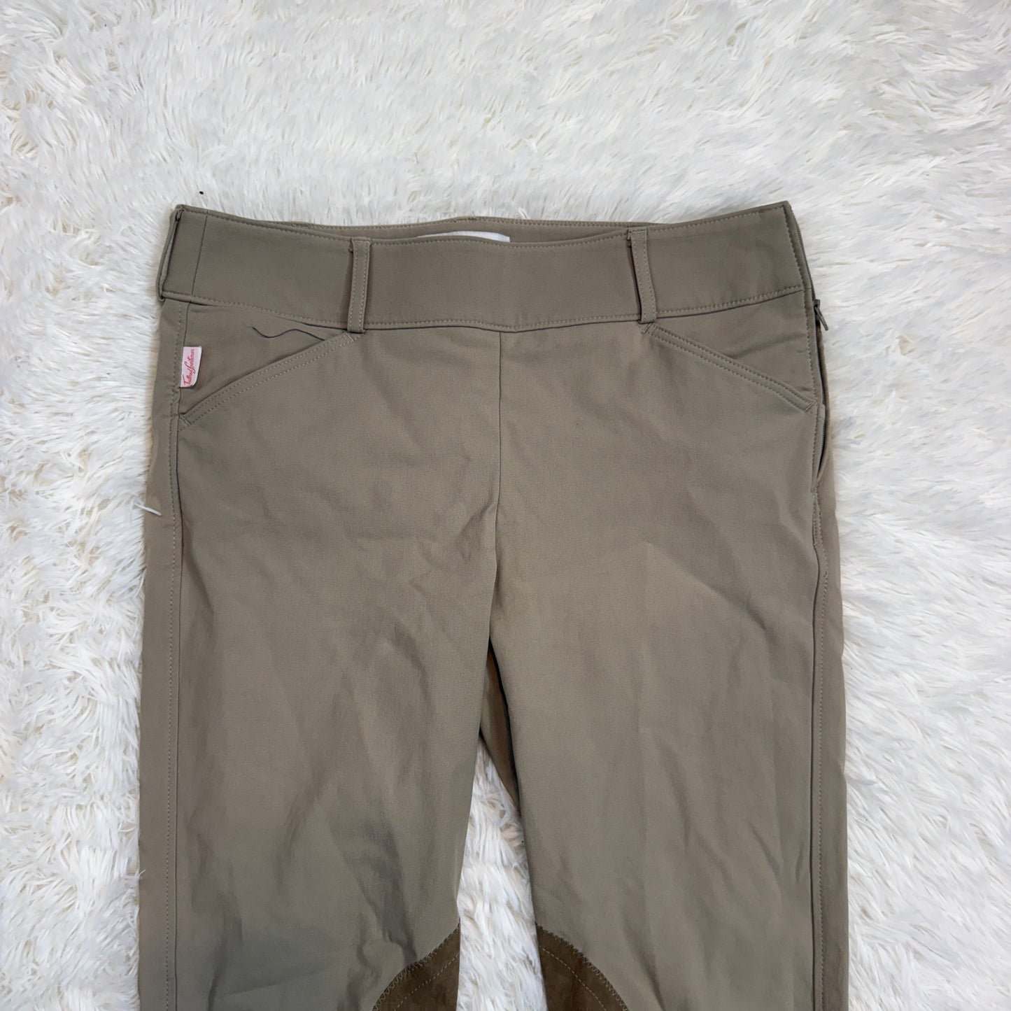 Women’s Size 30R Tan Tailored Sportsman Knee Patch Horseback Riding Breeches