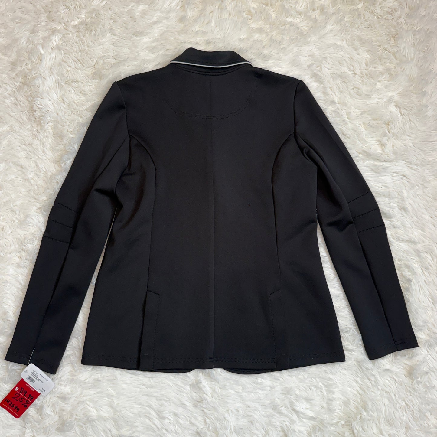 New Women’s Size 14R Black Horze Horseback Riding Show Coat