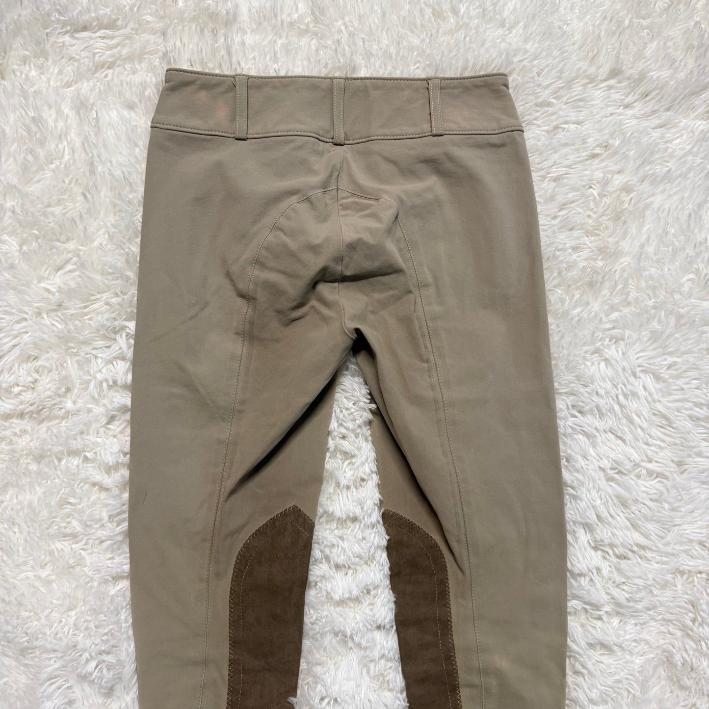 Child’s Size 12R Tan Tailored Sportsman Knee Patch Horseback Riding Breeches