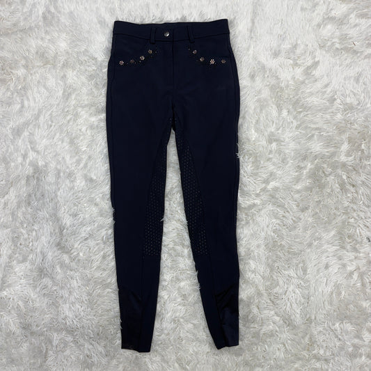 Women’s Size 22R Navy HKM Full Seat Horseback Riding Breeches