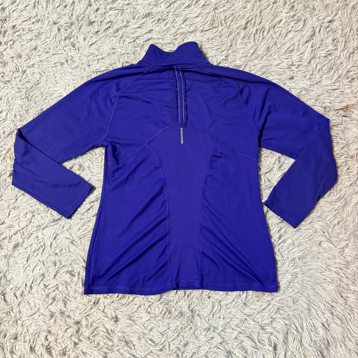 Women’s Medium Purple Champion Long Sleeve Horseback Riding Athletic Shirt