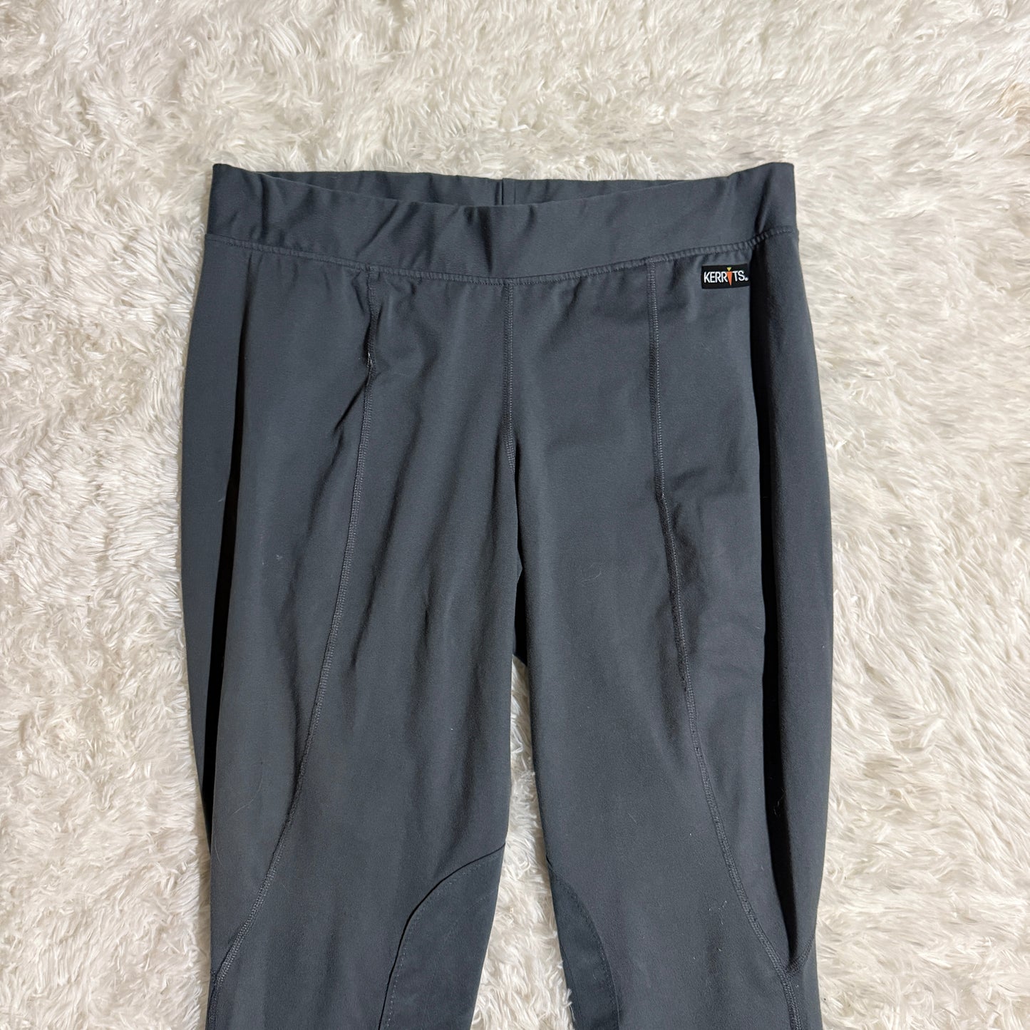 Women’s Size 1X Grey Kerrits Knee Patch Horseback Riding Tights