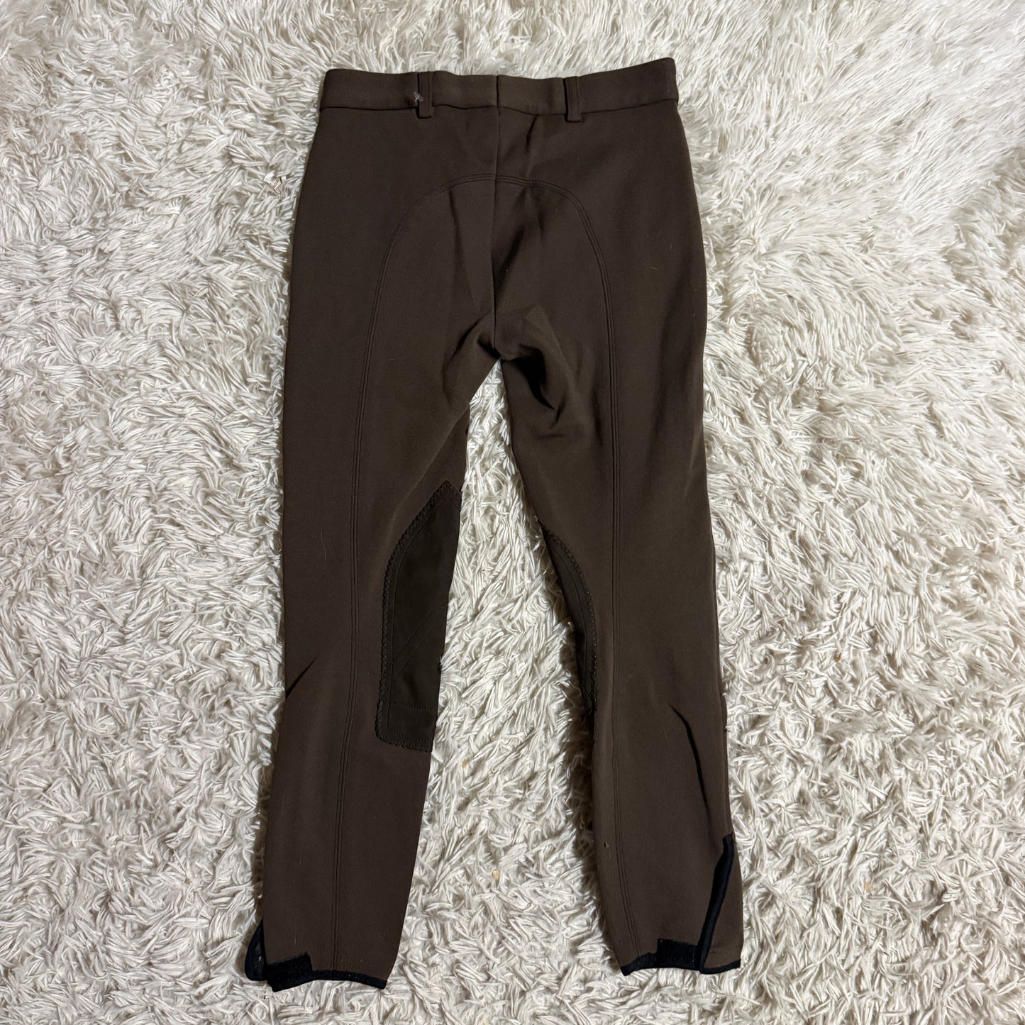 Child’s Size 12R Brown Pikeur Knee Patch Horseback Riding Breeches