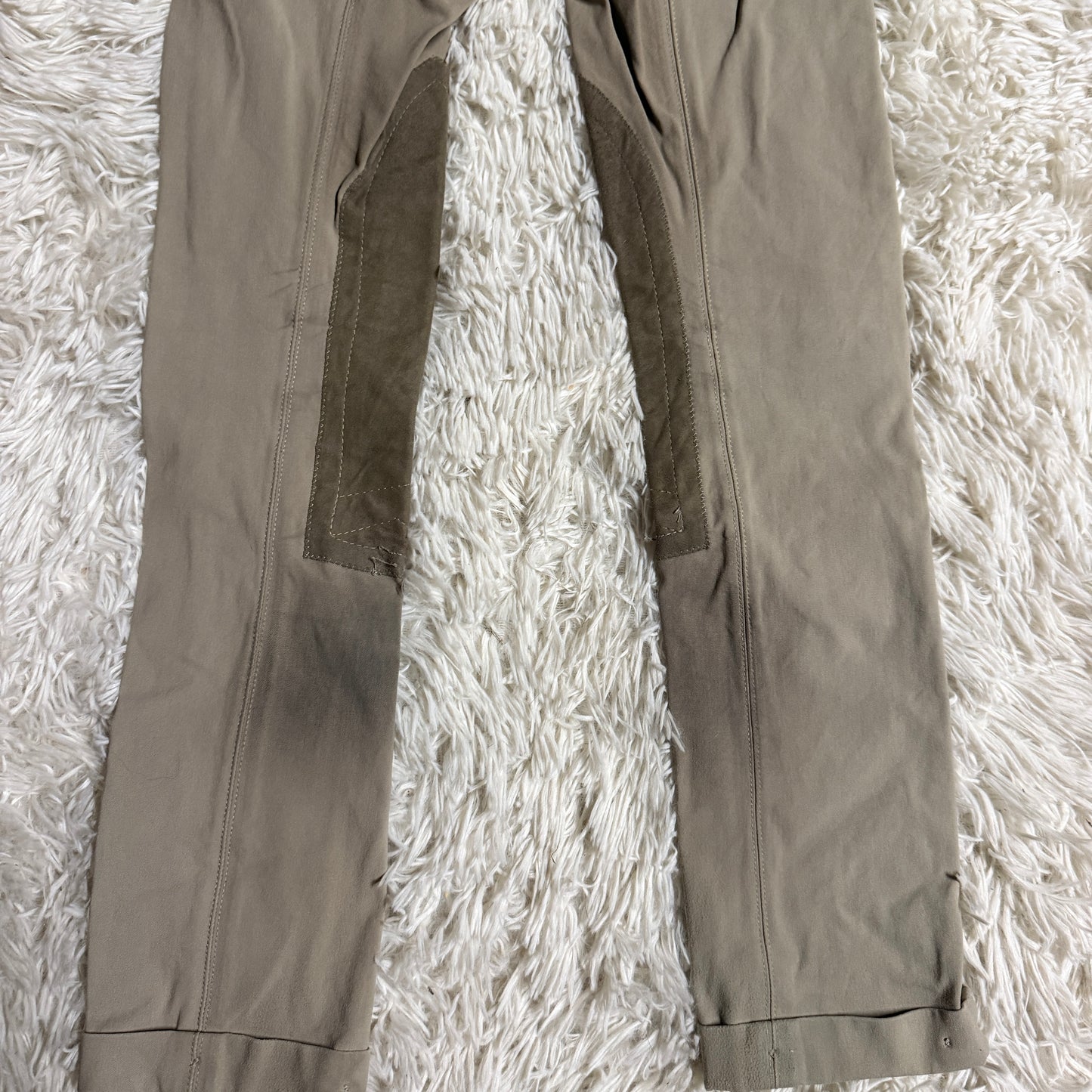 Child’s Size 8L Tan Tailored Sportsman Knee Patch Horseback Riding Jodphurs