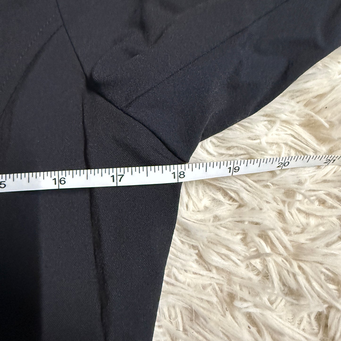 Women’s Size 14 Black w/ Blue Piping Charles Ancona Horseback Riding Show Coat