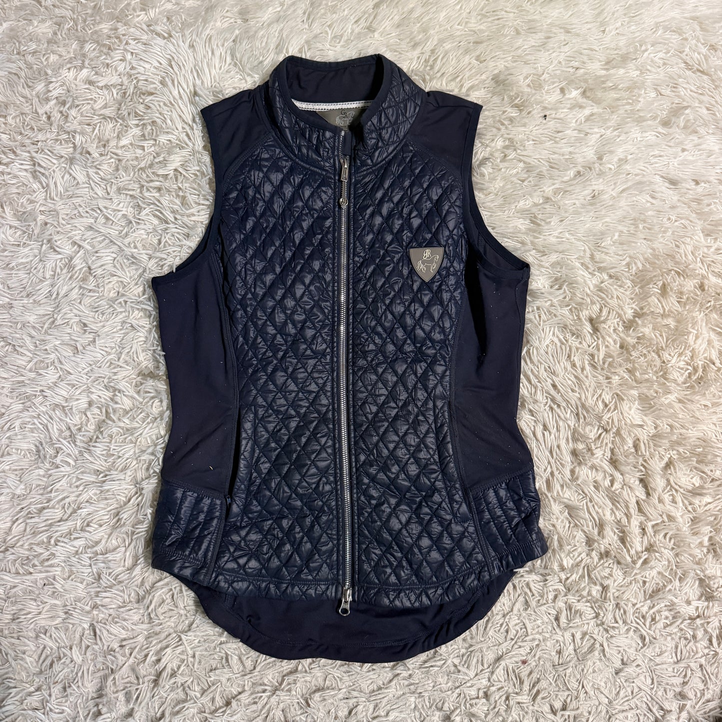 Women’s Small Navy Goode Rider Horseback Riding Vest