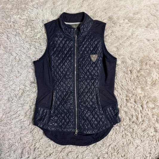 Women’s Small Navy Goode Rider Horseback Riding Vest
