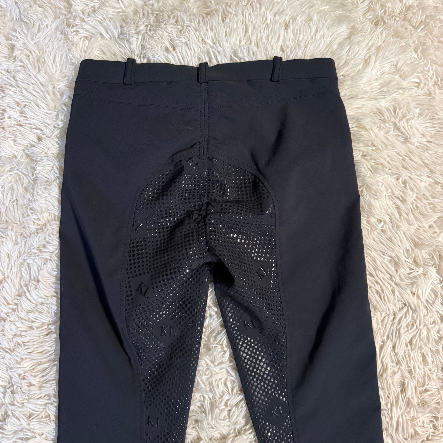 Child’s Size 158/164 (XL) Black Kingsland Full Seat Horseback Riding Breeches