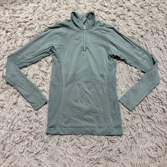 Women’s XS Green Anique Long Sleeve Horseback Riding Shirt