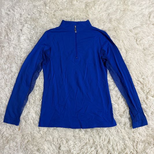 Women’s Small Blue EIS Long Sleeve Horseback Riding Sunshirt