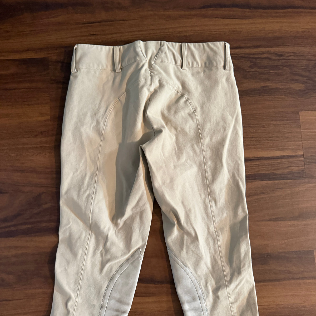 Women’s Size 24R Tan Ariat Knee Patch Horseback Riding Breeches