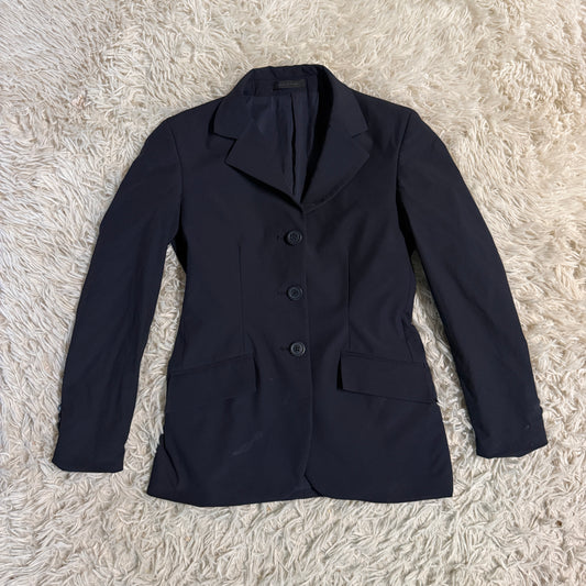 Child’s Size 10R Navy RJ Classics Orange Label Horseback Riding Show Coat