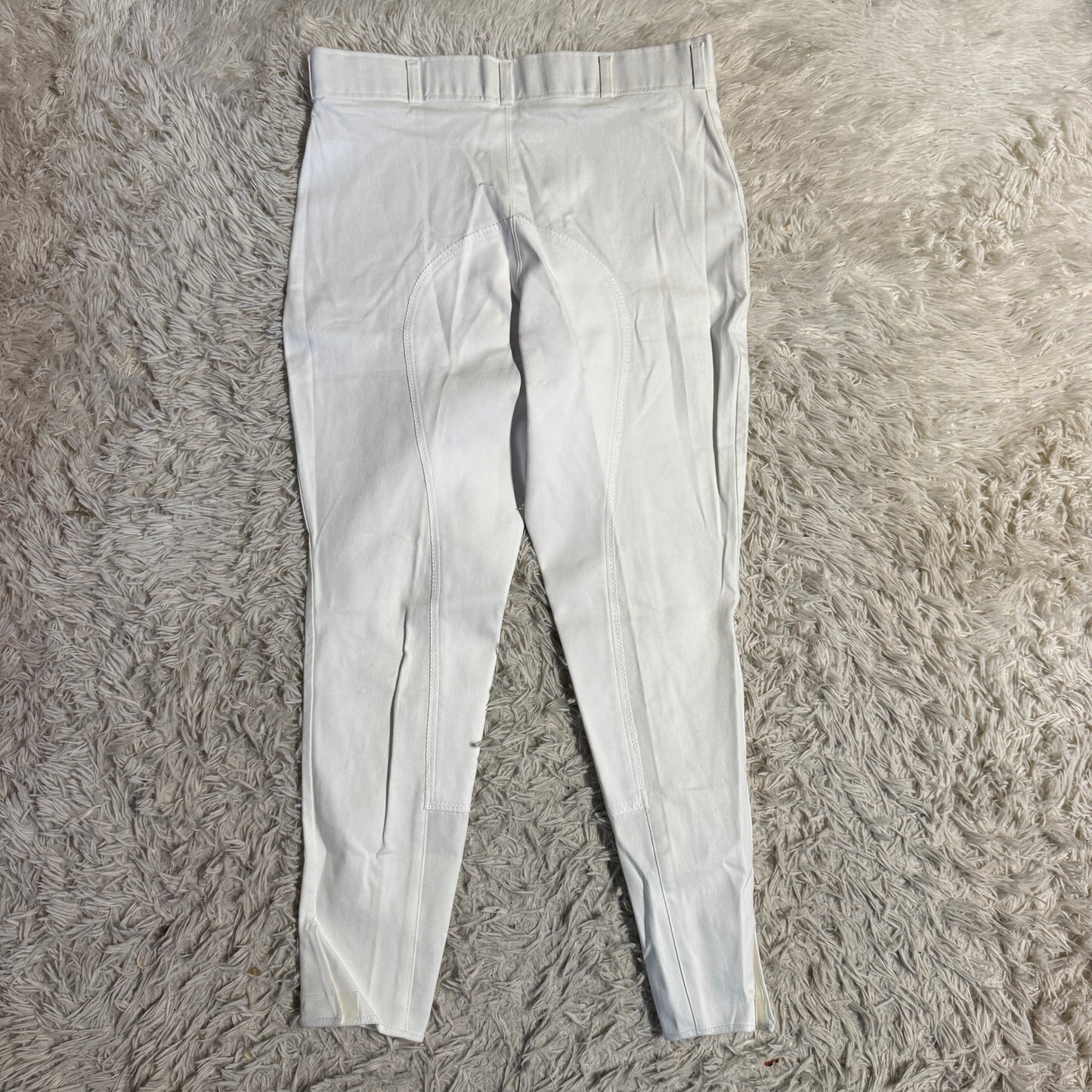 New Women’s Size 32R White Equilance Full Seat Horseback Riding Breeches