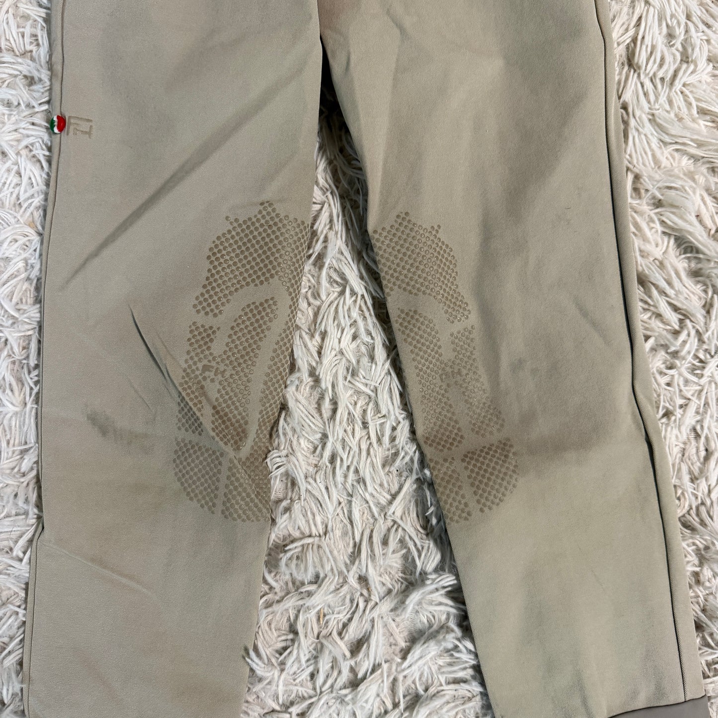 Child’s Size 12R Tan For Horses Knee Patch Horseback Riding Breeches
