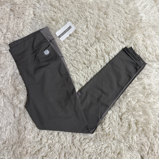 New Large Grey FitsT4 Knee Patch Horseback Riding Tights