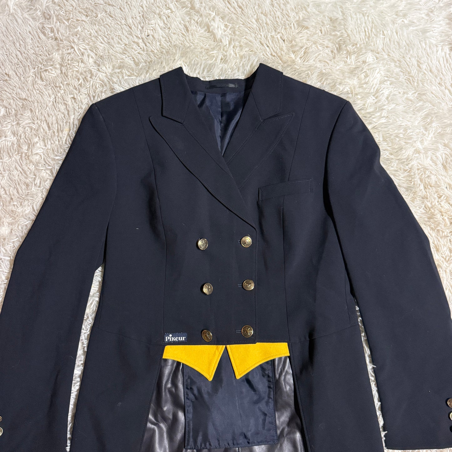 Women’s Size 14R Black Pikeur Damen-Frack Horseback Riding Dressage Shadbelly