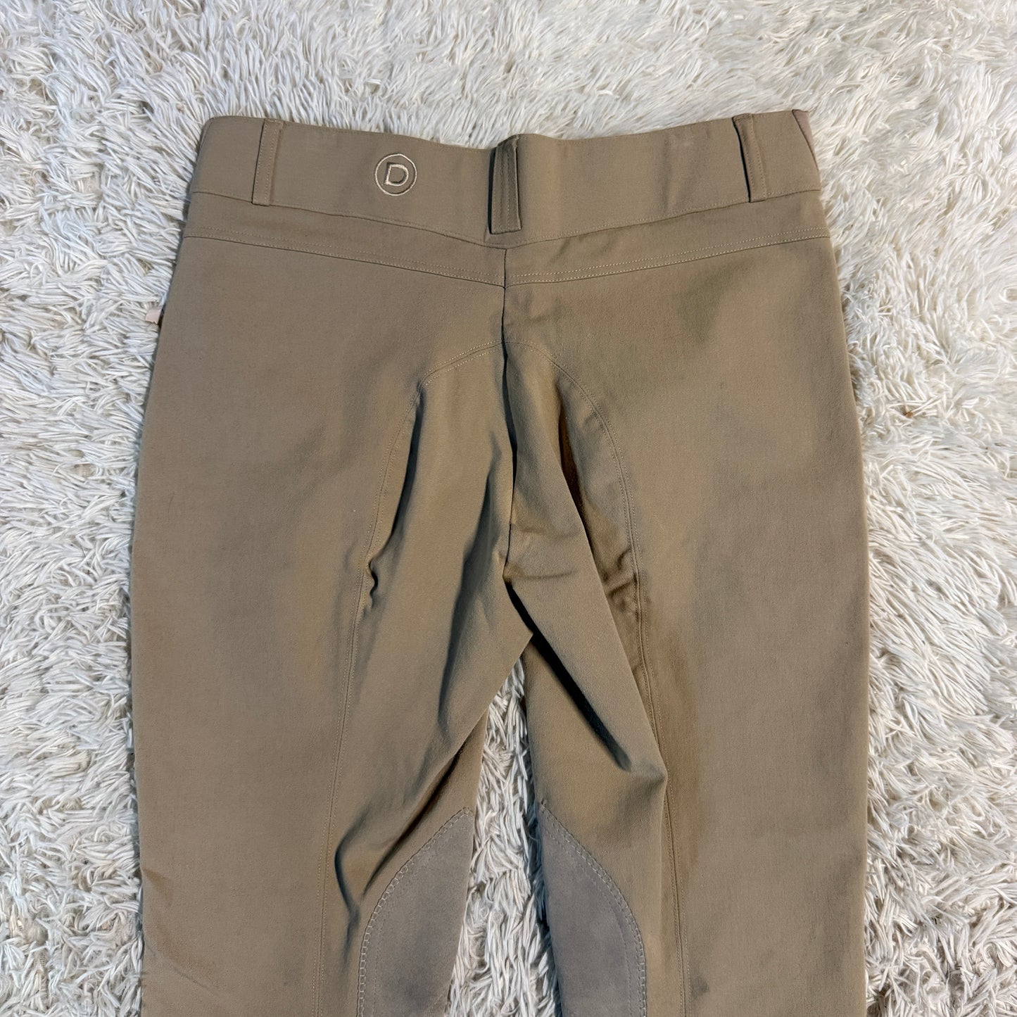 Women’s Size 36R Tan Dublin Knee Patch Horseback Riding Breeches