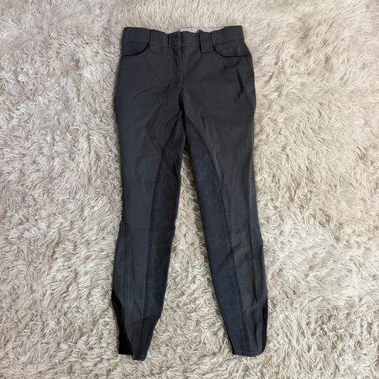 Women’s Size 22R Grey Sarm Hippique Full Seat Horseback Riding Breeches