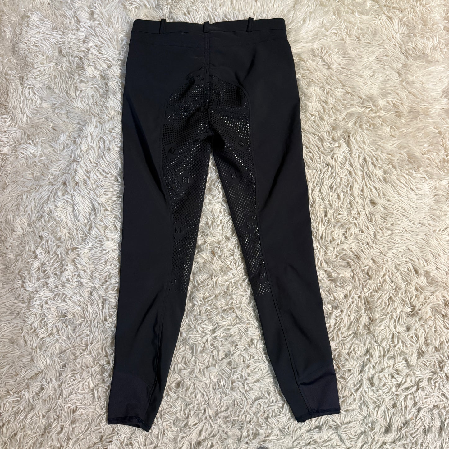 Child’s Size 158/164 (XL) Black Kingsland Full Seat Horseback Riding Breeches