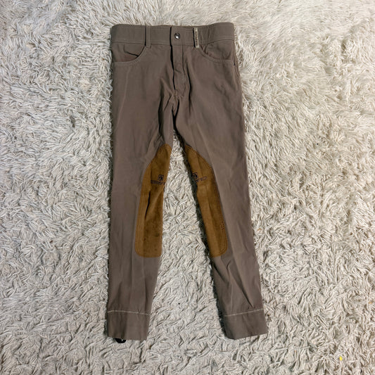Child’s Size 12R Tan Romfh Knee Patch Horseback Riding Jodphurs