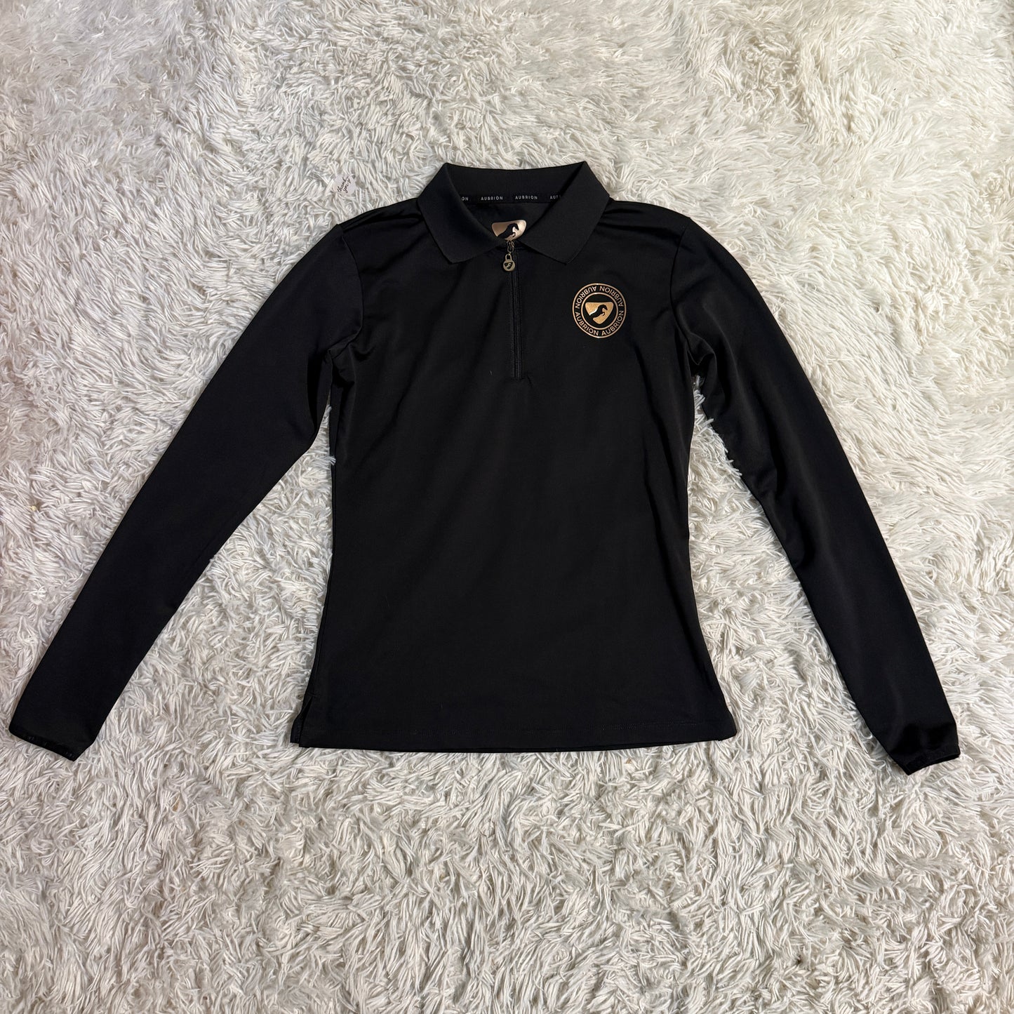 Women’s XS Black Aubrion Long Sleeve Horseback Riding Sunshirt