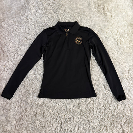 Women’s XS Black Aubrion Long Sleeve Horseback Riding Sunshirt