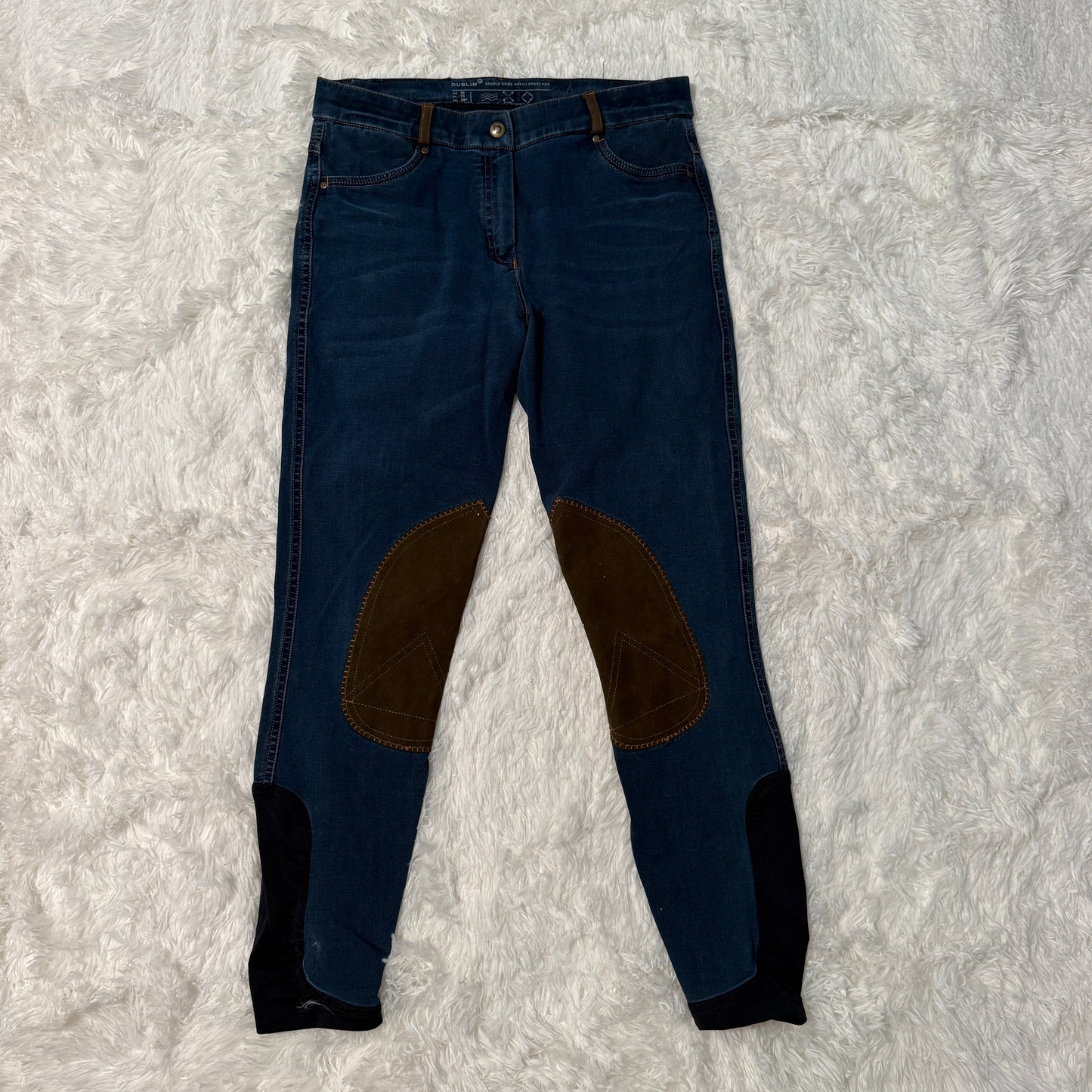 Women’s Size 28R Jean Dublin Knee Patch Horseback Riding Breeches
