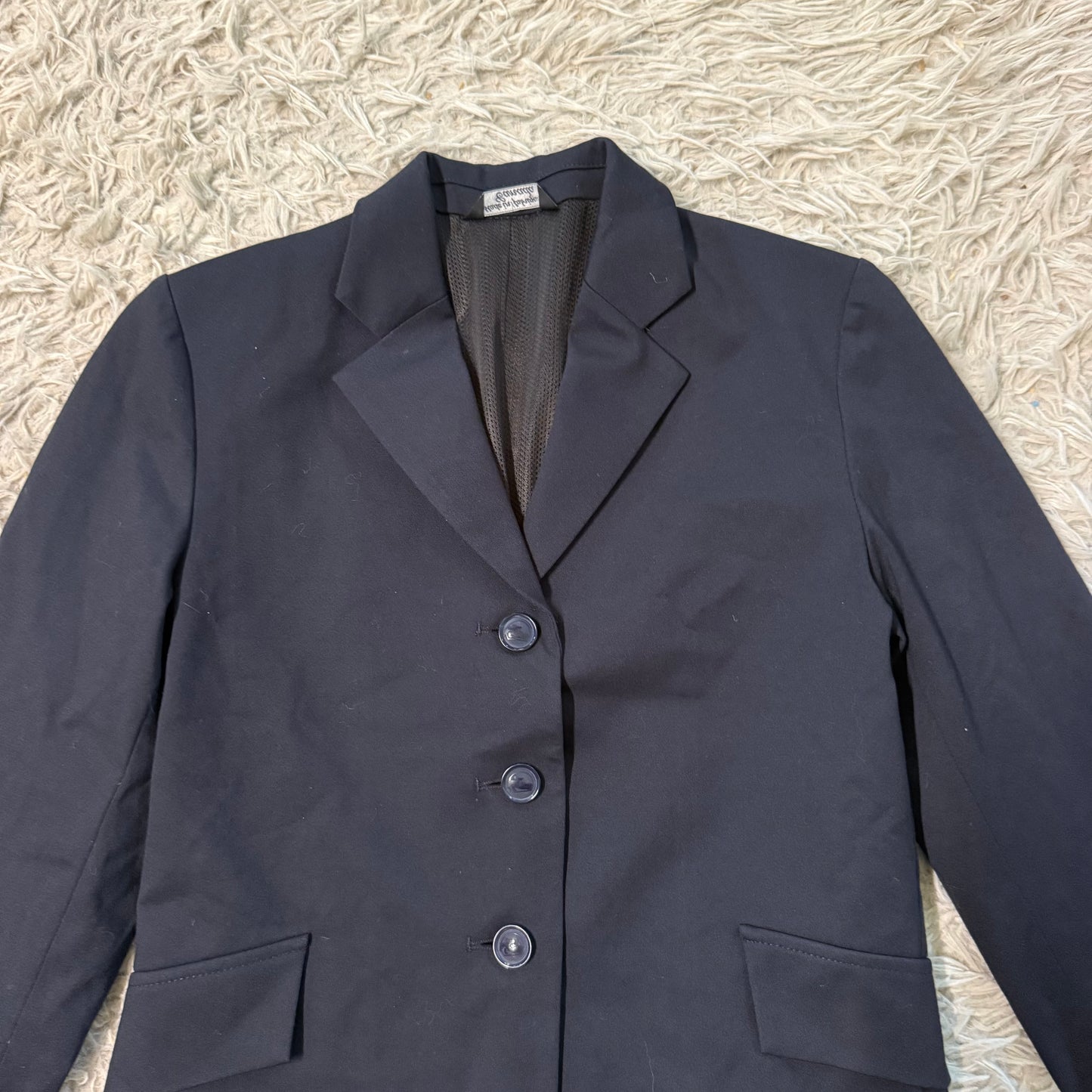 Child’s Size 10R Navy Grand Prix Horseback Riding Show Coat