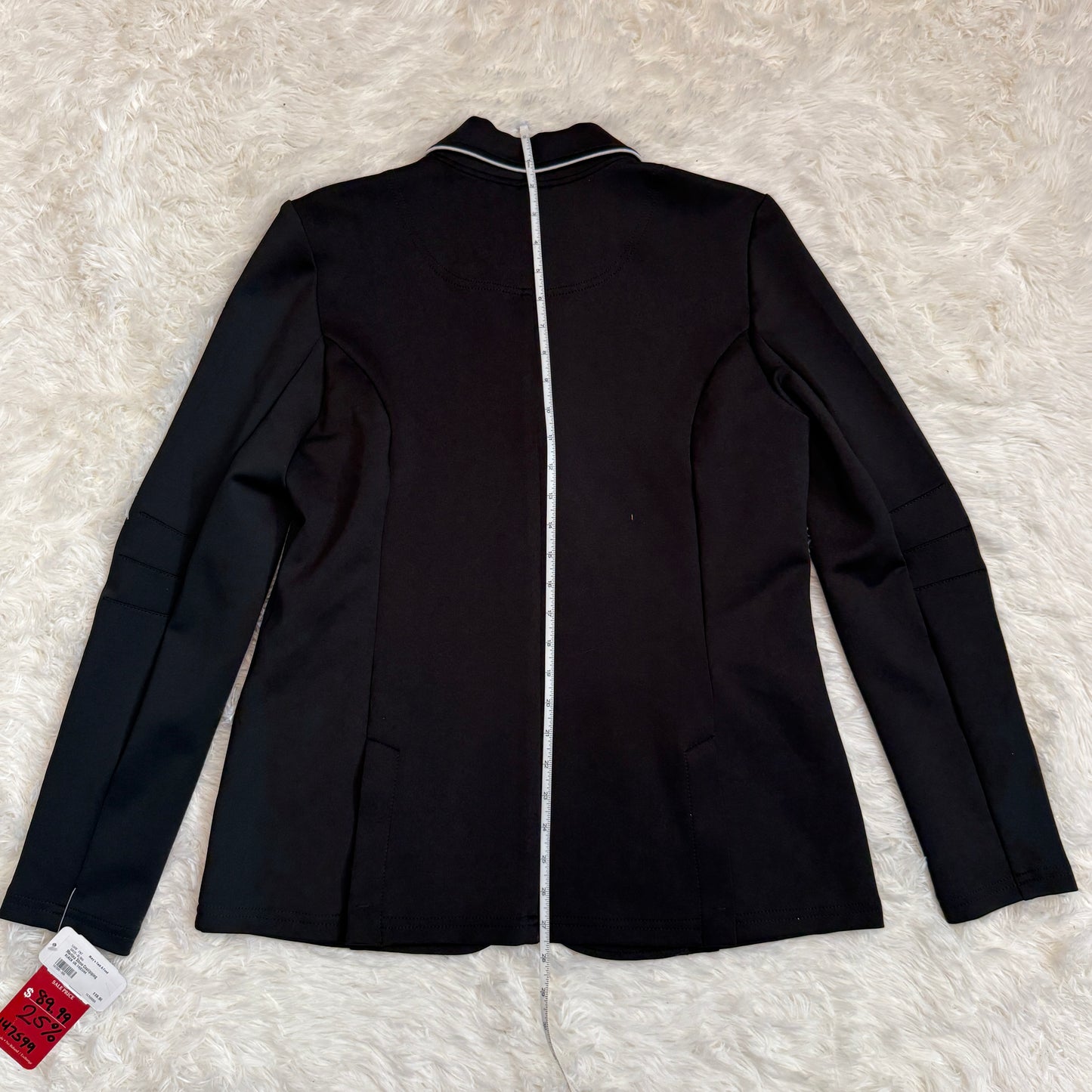 New Women’s Size 14R Black Horze Horseback Riding Show Coat