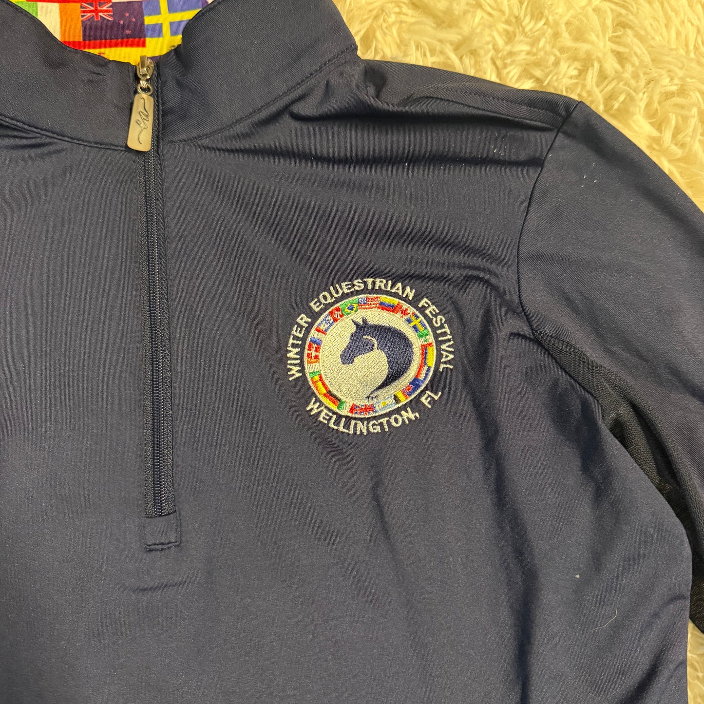 Women’s Small EA Limited WEF Long Sleeve Horseback Riding Sunshirt