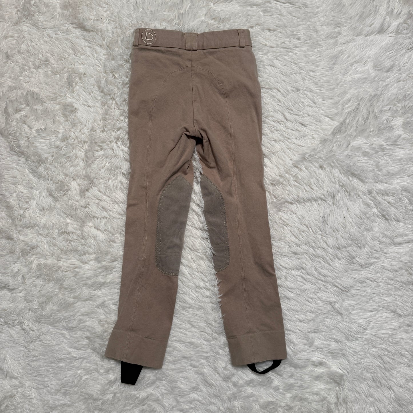 Child’s Size 8R Tan Dublin Knee Patch Horseback Riding Jodphurs