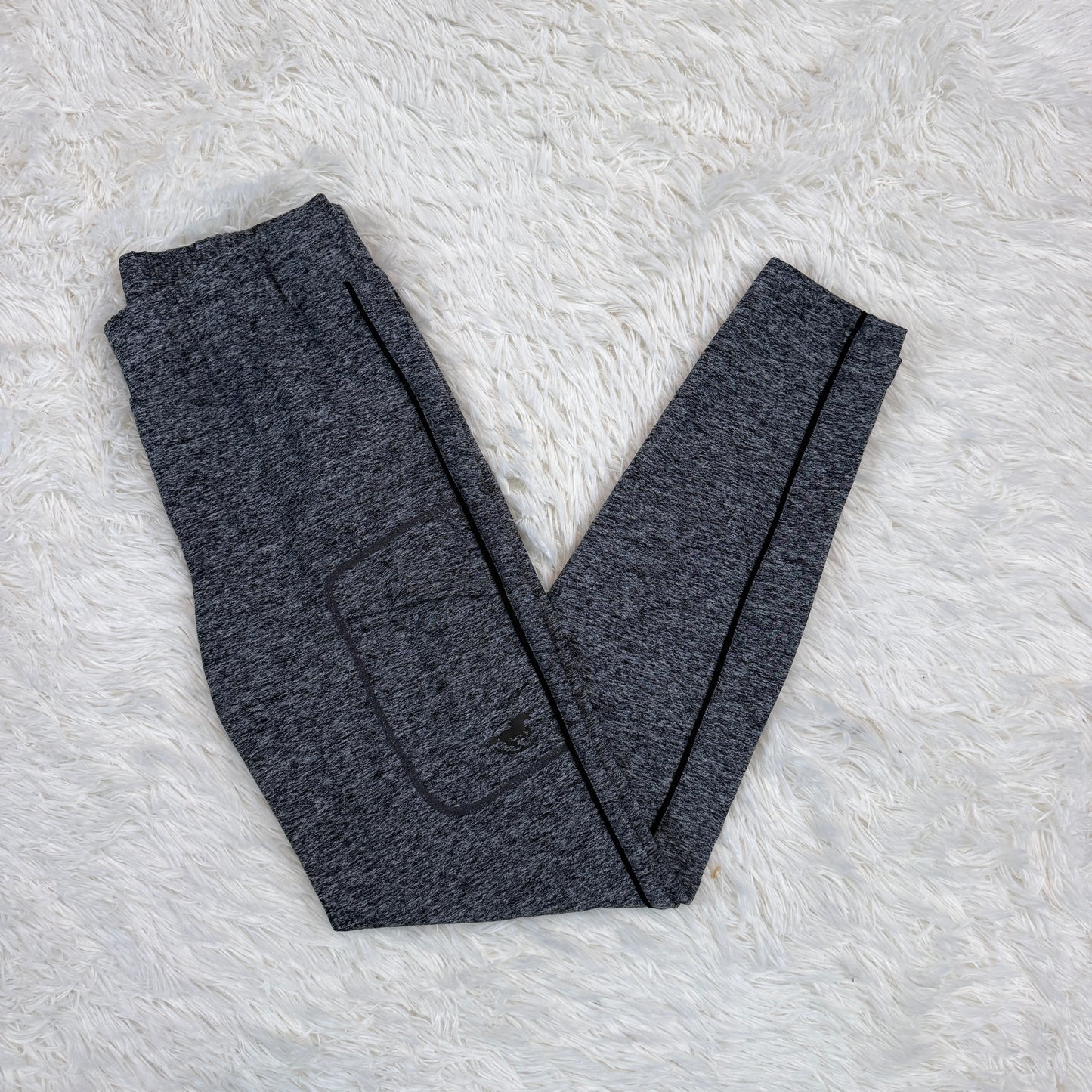 Women’s Large Grey Smartpak Knee Patch Horseback Riding Tights