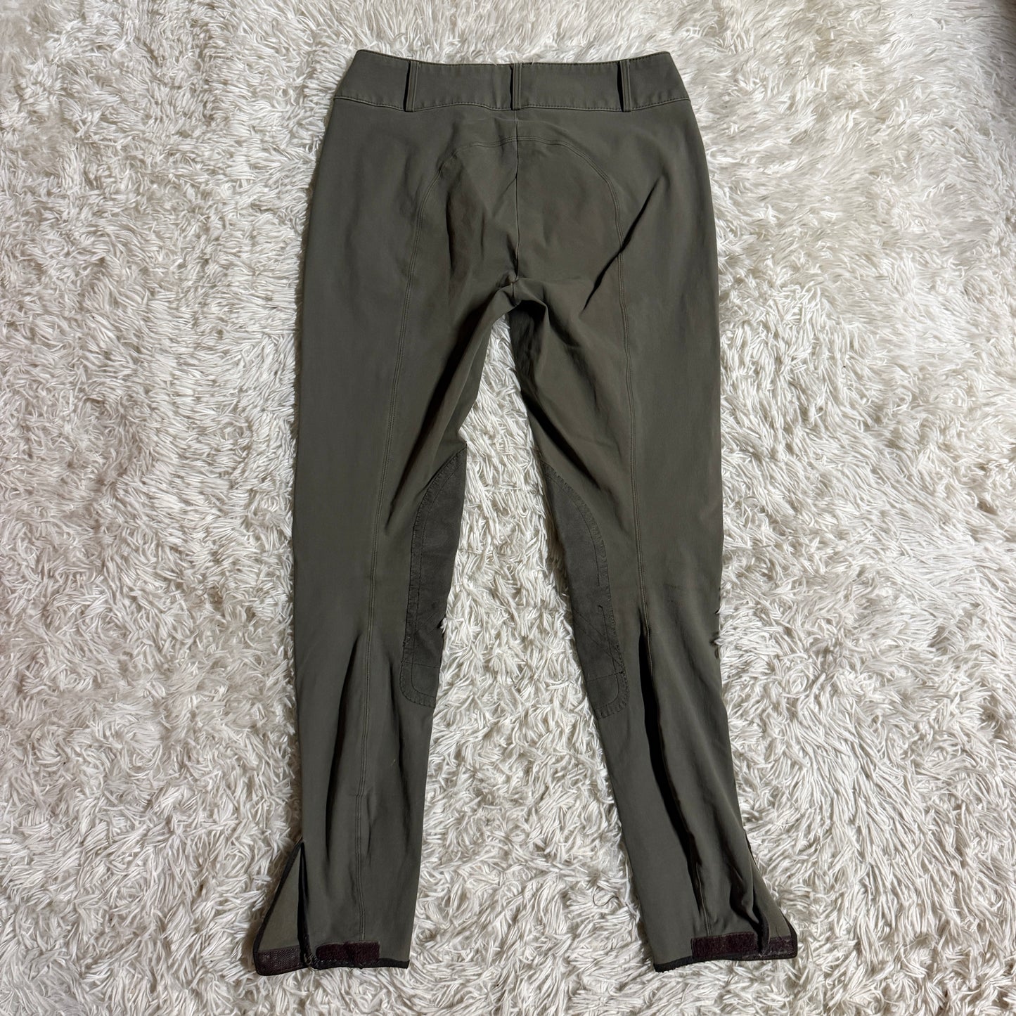 Women’s Size 24L Khaki Pikeur Knee Patch Horseback Riding Breeches