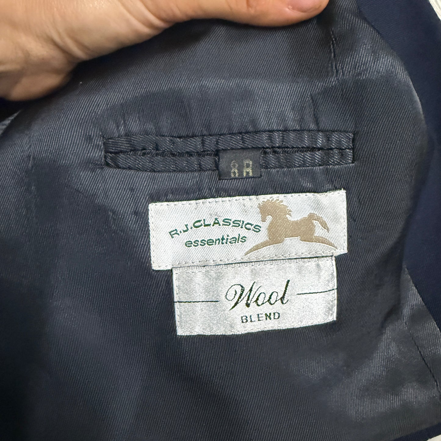 Women’s Size 8R Navy RJ Classics Horseback Riding Show Coat