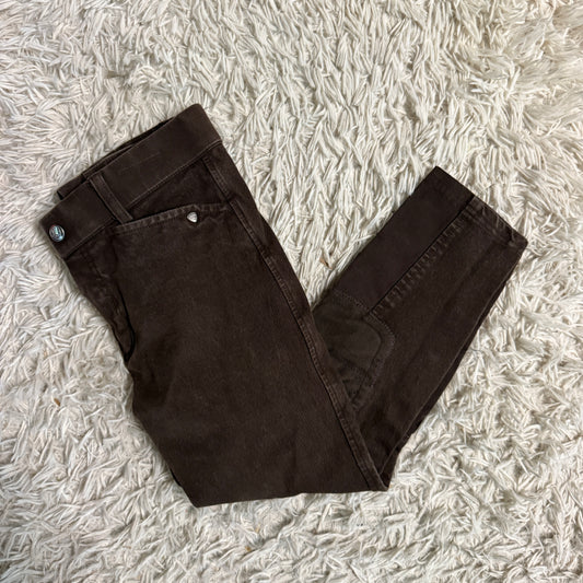 Child’s Size 10R Brown Ariat Knee Patch Horseback Riding Breeches